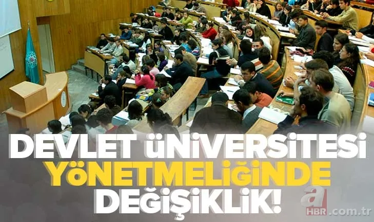 Üniversite öğrencileri dikkat! Birçok devlet üniversitesi yönetmeliklerinde değişiklik! Ders geçme ve mezun olmak için... 1