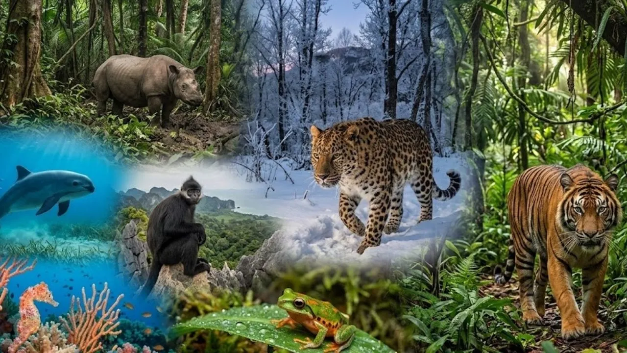 48 binden fazla tür yok olma tehlikesi altında: Dünyada nesli azalan hayvanlar