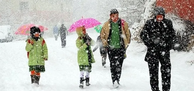 Hangi illerde kar yağışı nedeniyle okullar tatil edildi? 13 Aralık okullar tatil mi?