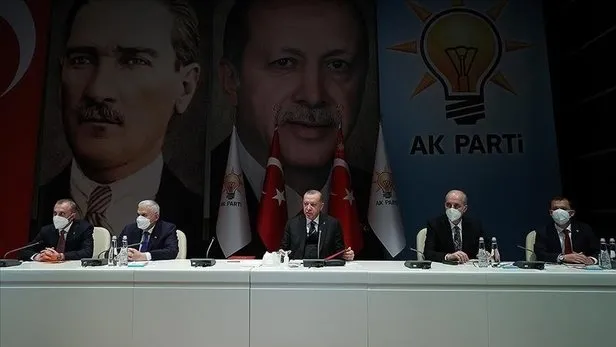 Son dakika: AK Parti MYK Başkan Erdoğan liderliğinde toplandı