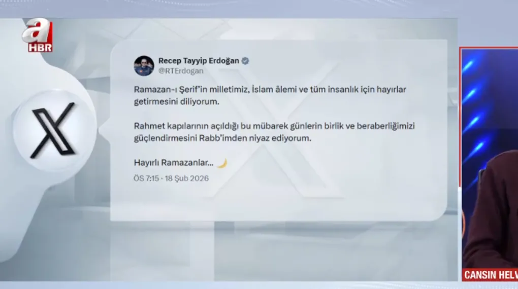 Başkan Erdoğan'dan ramazan mesajı
