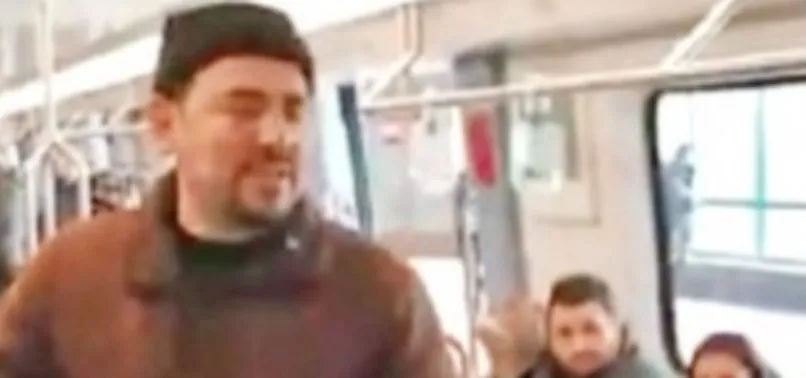 Ankara metrosunda FETÖ propagandası: Belediyeden izin aldık diyerek...