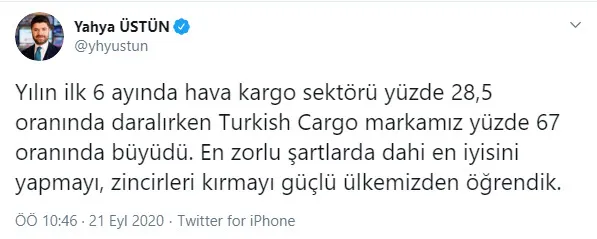 THY Cargo’dan önemli başarı! Yılın ilk 6 ayında...