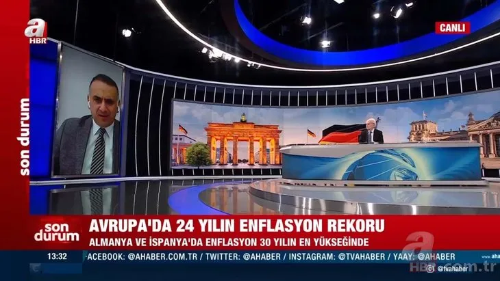 Avrupa’da enflasyon rekoru! Almanya ve İspanya’da 30 yılın en yükseğinde