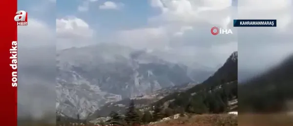 Son dakika: Kahramanmaraş’ta yangın söndürme uçağı düştü