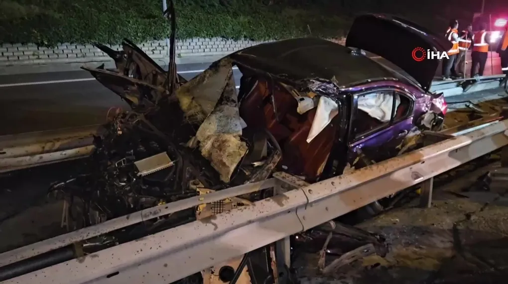 Kağıthane’de feci kaza: 1 ölü, 2 yaralı