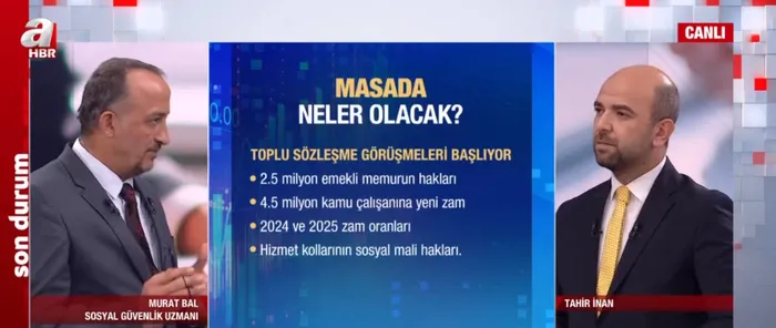 Toplu sözleşmede geri sayım! İşte hükümetin zam teklifi! Kamuda zam pazarlığı başladı | Doktor, hemşire, polis, öğretmen kim ne kadar alacak? - 12