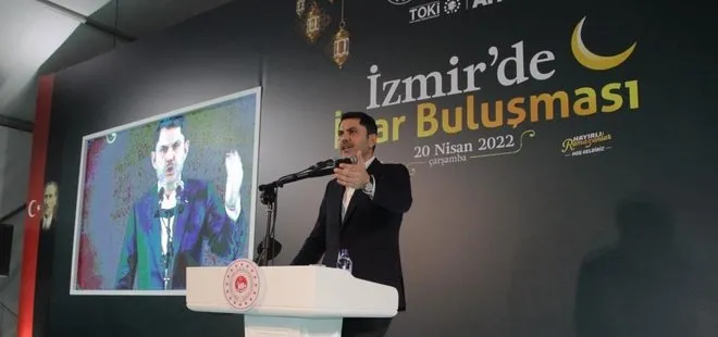 Çevre, Şehircilik ve İklim Değişikliği Bakanı Murat Kurum’dan İzmirli depremzedelere müjde