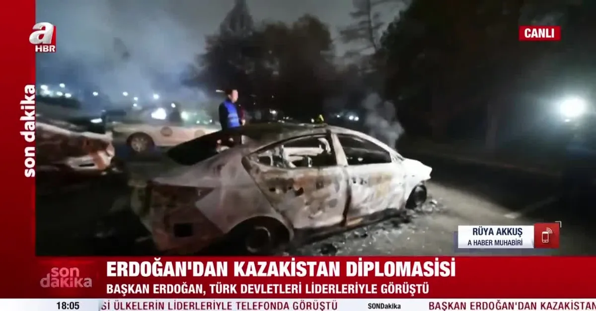 Başkan Erdoğan'dan Kazakistan diplomasisi