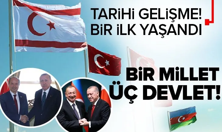 Son dakika: Azerbaycan Milli Meclisinden bir heyet ilk kez KKTC’de resmi temaslarda bulundu! Ersin Tatar: Bir millet üç devletiz!