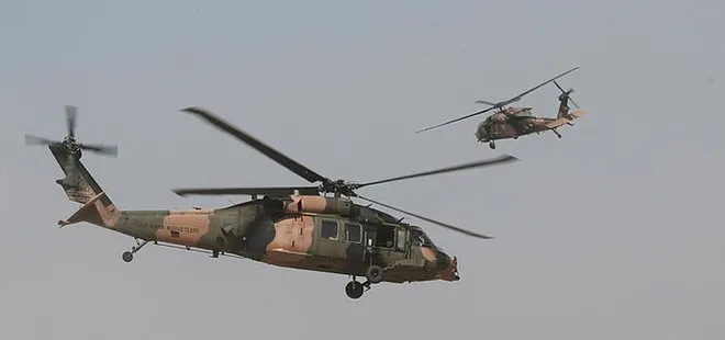 Türk ve ABD helikopterleri dördüncü ortak devriyeyi gerçekleştirdi