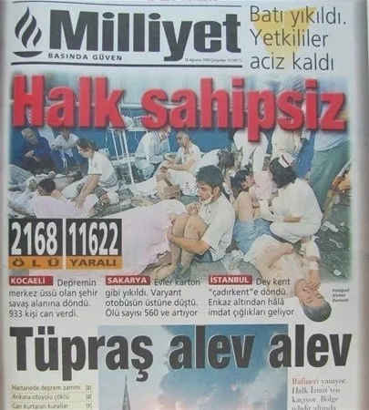 17 Ağustos Marmara Depremi’nin 22. yılı! Acı dolu kareler