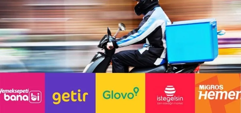 Getir, Yemek Sepeti, Banabi, İste Gelsin çalışıyor mu? Getir, Yemek Sepeti, Banabi, İste Gelsin yarın çalışacak mı? Yasak geldi...