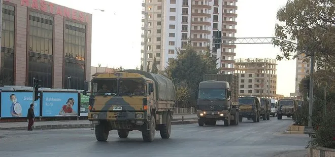 Son dakika: TSK’dan Suriye’ye askeri araç ve komando sevkiyatı