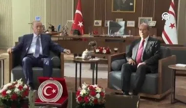 ERDOĞAN VE TATAR GÖRÜŞTÜ