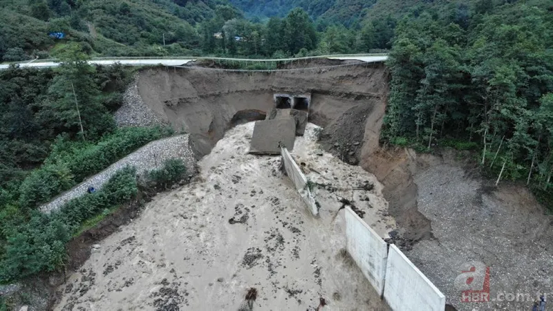 İşte jandarma aracının suya gömüldüğü bölge! 6