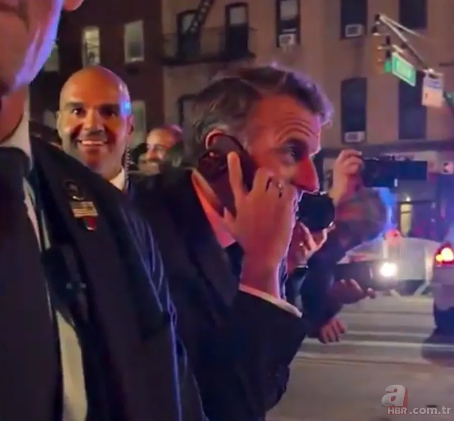 Macron'un New York'ta zorlu anları! Polis durdurdu: Sıkışınca Trump'ı aradı 6