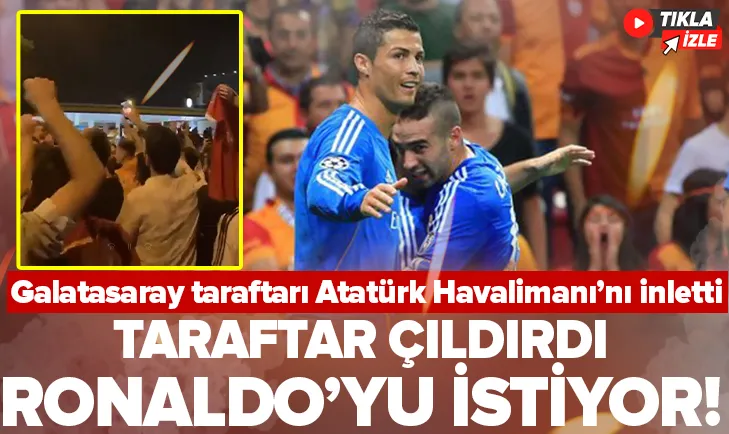 Taraftar çıldırdı Ronaldoyu istiyor!