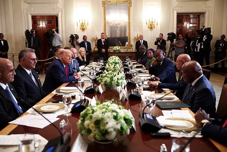 Trump işi diplomasi! Afrikalı liderlere tavrı çok tartışıldı