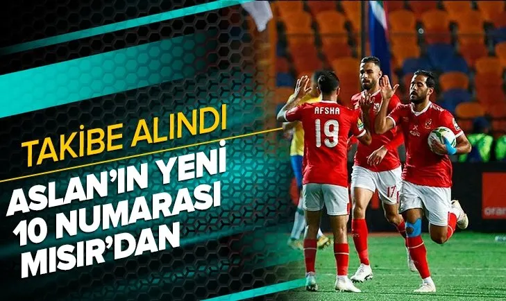 Galatasaray'ın yeni 10 numarası Mısır’dan! Mohamed Magdy Morsy takibe alındı