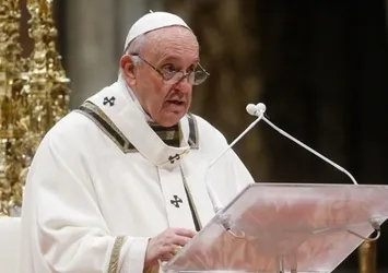 Vatikan duyurdu! İşte Katoliklerin lideri Papa'dan ilk kare