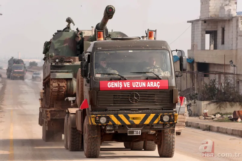 TSK'dan İdlib'e 100'den fazla araçla dev sevkiyat! 8