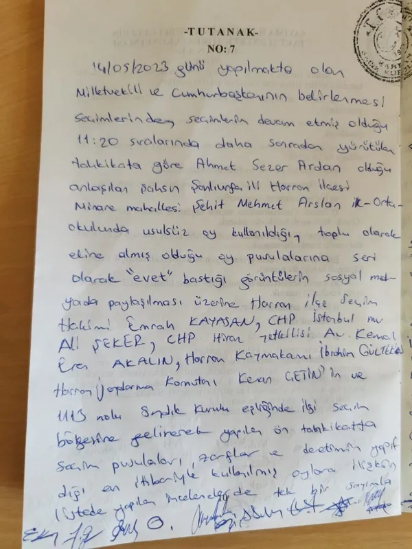 Şanlıurfa’daki ’seri oy’ yalanı! İşte gerçekler! Fondaş medya ve trolleri kahreden haber
