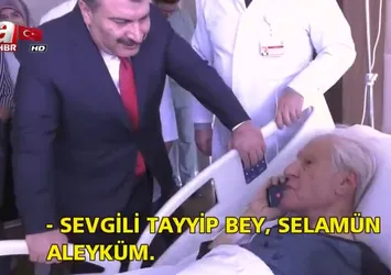 Başkan Erdoğan'dan Nuri Pakdil'e geçmiş olsun telefonu