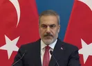 Dışişleri Bakanı Hakan Fidan’dan önemli açıklamalar