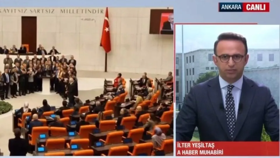 CHP’nin kürsü işgaline AK Parti’den tepki!