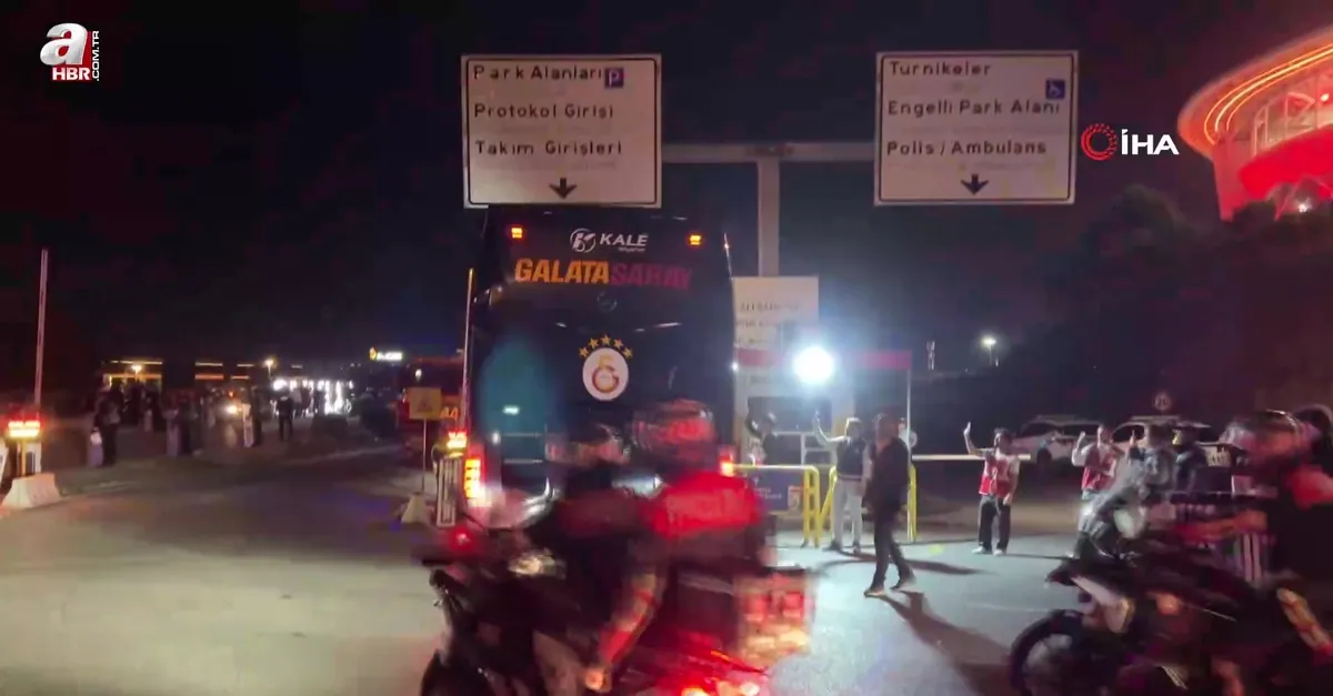 Galatasaray, RAMS Park'a geldi