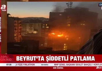 Beyrut'ta şiddetli patlama