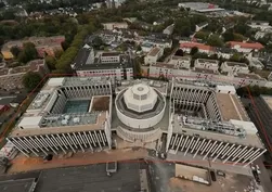 Köln'deki 70 milyon euro değerindeki genel merkez! İşte Alihan Kuriş'in dev tesisi
