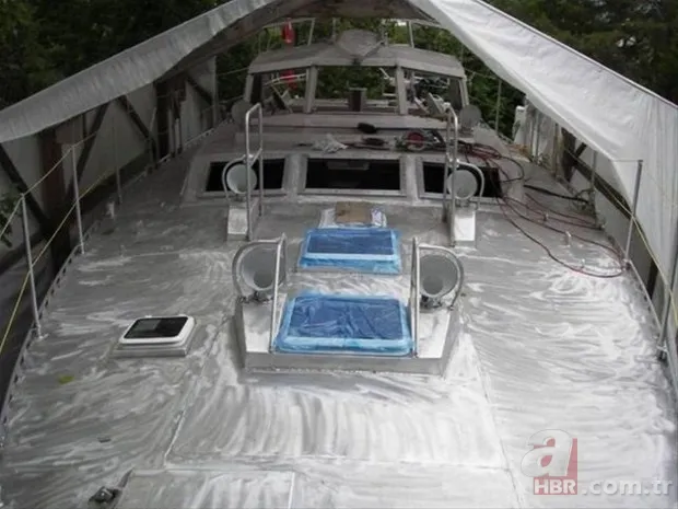 14 yıl emek verip kendi yatlarını yaptılar 16