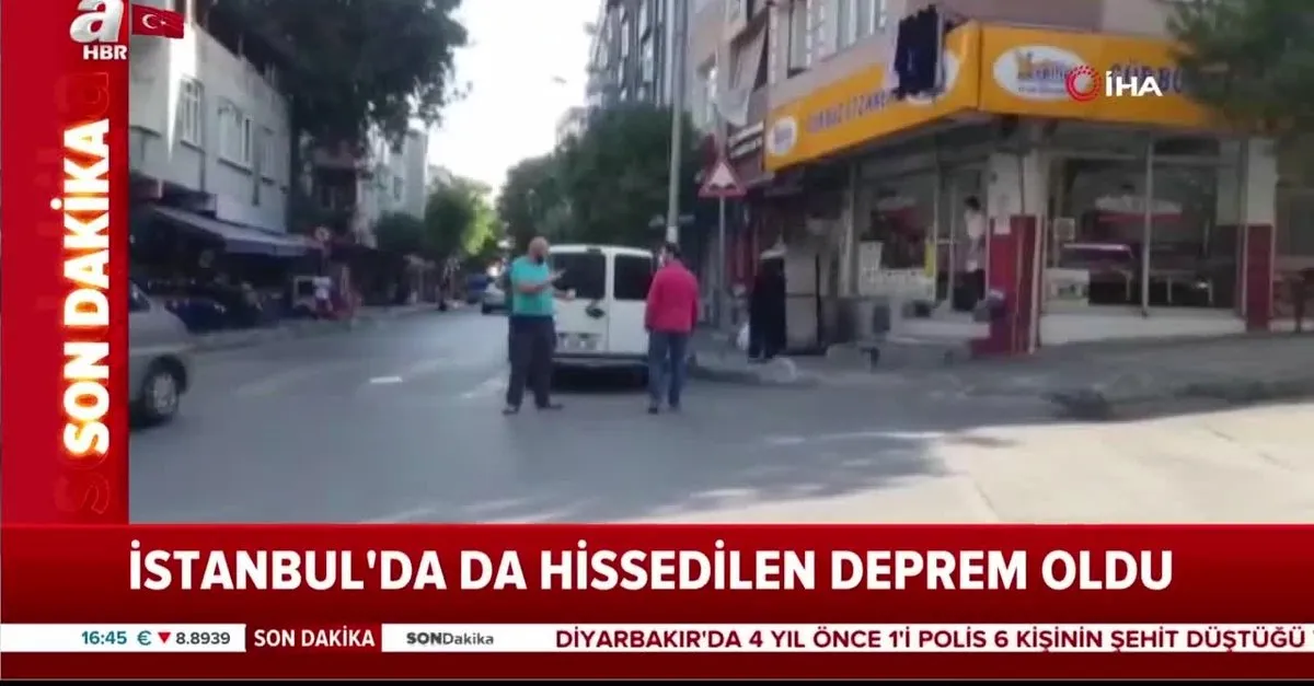 Son Dakika Istanbul Da Deprem Sonrasi Ilk Goruntuler Valilik Son Depremle Ilgili Aciklama Yapti Ahaber Son Dakika Video Izle
