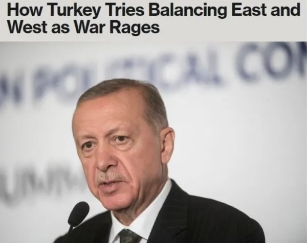 ABD’li basın kuruluşu Bloomberg yazdı: Türkiye Batı’ya meydan okuyor