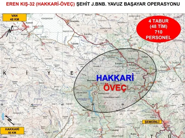 Son dakika | PKK'ya Hakkari'de Eren Kış-32 operasyonu! 710 personel peşlerinde - 4