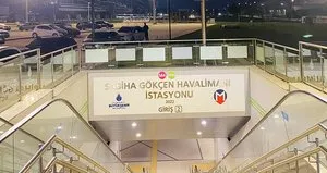 Kadıköy-Sabiha Gökçen Havalimanı metro hattında arıza