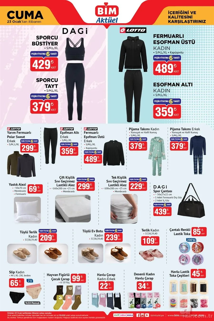 23 Ocak BİM aktüel katalog: Titreşimli masaj aleti ve pilates ekipmanları geliyor 4