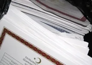 Sahtecilik şebekesi diplomaları harita mühendislerine çizdirmiş