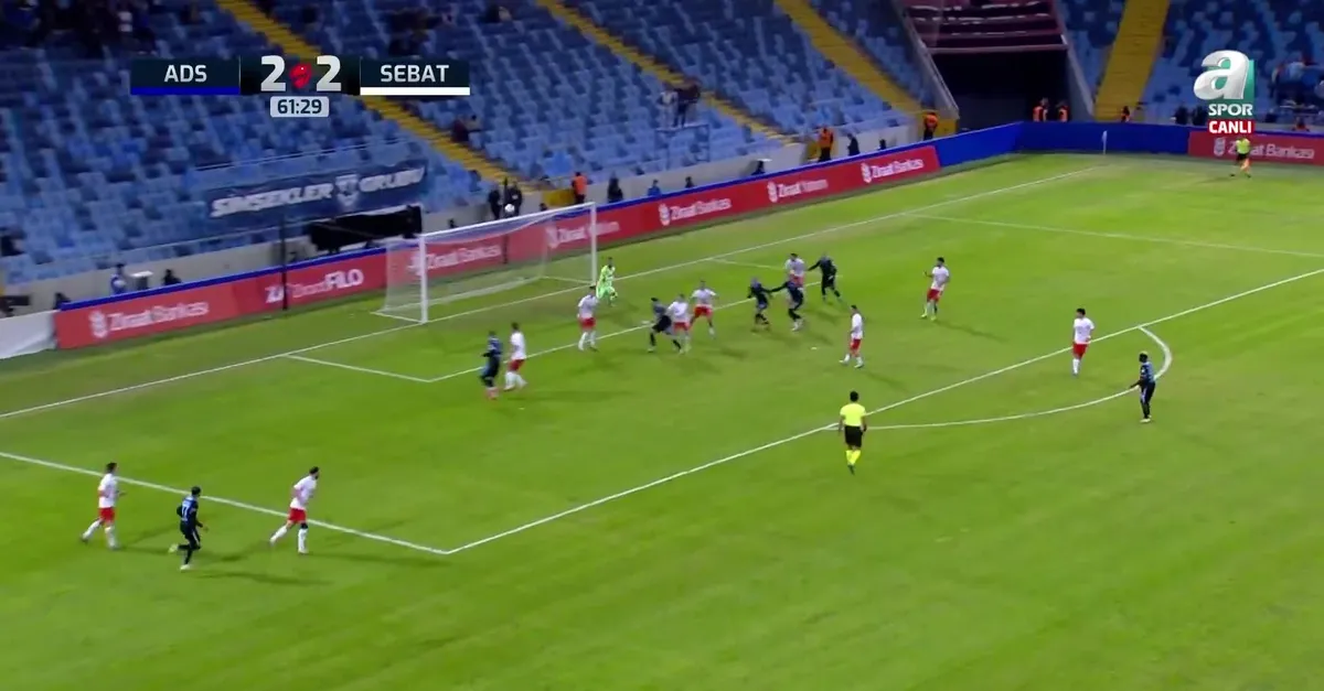 Adana Demirspor 3 - 2 Sebat Gençlik Spor