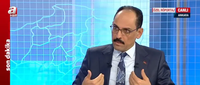 Cumhurbaşkanlığı Sözcüsü İbrahim Kalın’dan A Haber canlı yayınında önemli açıklamalar | Olası harekatta hedef neresi?