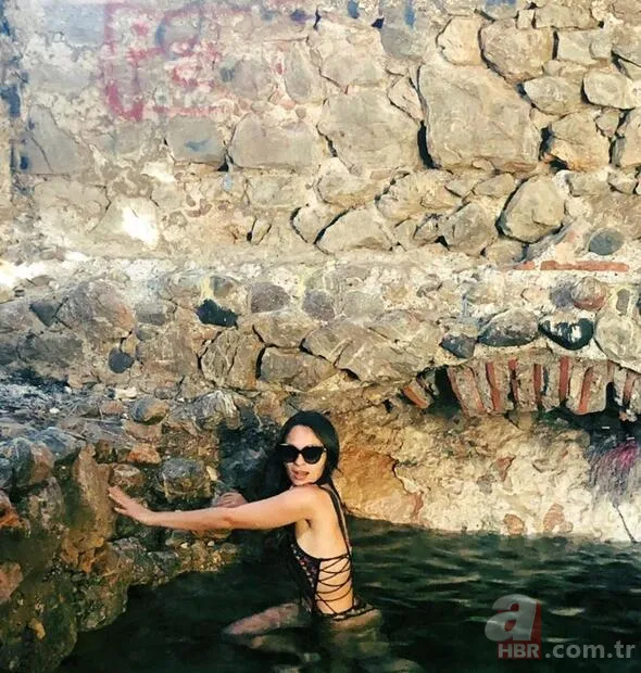 Bir Zamanlar Çukurova'nın Saniye'si Selin Yeninci'nin tatil pozu olay oldu 2