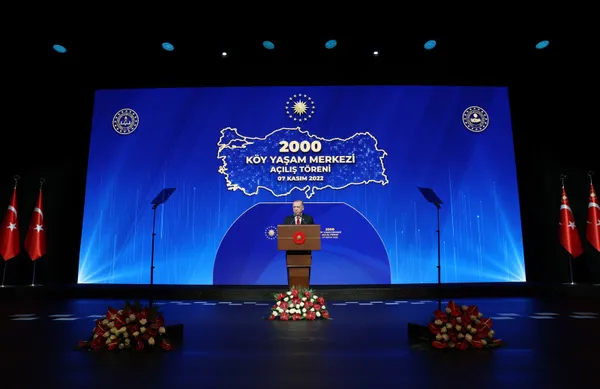 Son dakika: Başkan Erdoğan'dan "2000 Köy Yaşam Merkezinin Açılış Töreni"nde önemli açıklamalar | Türkiye Yüzyılı mesajı - 6