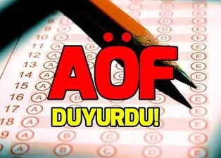 AÖF sınav sonuçları açıklandı mı? Anadolu Üniversitesi'nden flaş açıklama!