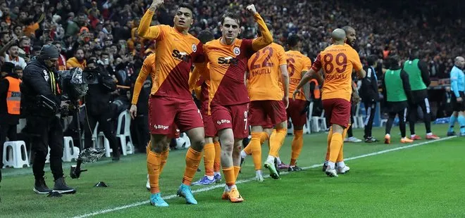 Dev derbide Cimbom Beşiktaş’ı devirdi! Galatasaray 2-1 Beşiktaş MAÇ SONUCU-ÖZET