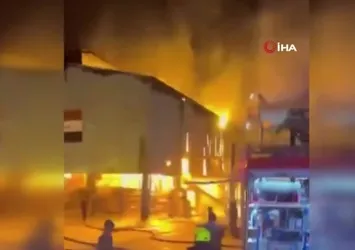 Irak'ta petrol rafinerisinde yangın