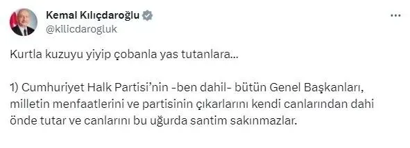 Kemal Kılıçdaroğlu kılıcı kınından çıkardı! Ekrem İmamoğlu ve fondaşlarına bombardıman: Kasaba kurnazları...