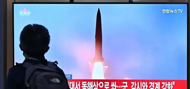 Kuzey Kore’den yeni füze denemesi! O görüntüler ülke televizyonlarından canlı yayında verildi