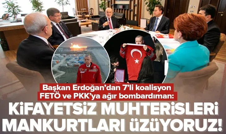 Başkan Erdoğan: Kifayetsiz muhterisleri üzüyoruz